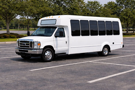 20-passenger minibus available for charter in Beverly Hills, CA